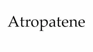 How to Pronounce Atropatene