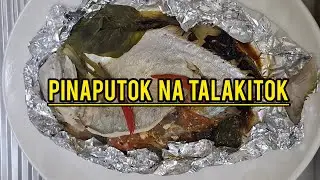 No need steamer!steam fish!!Pinaputok na talakitok grabe ang sarap pala...#pinaputoknatalakitok 