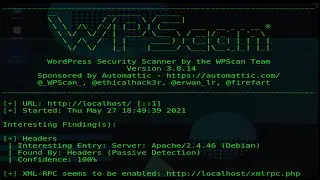 WordPress Website Setup. Get Admin access, Vulnerability Scan, Brute Force Attack with WPScan.