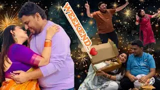 Weekending&hellip;unboxing, sangeet practs, family game, shoot || Darshu made coffee for me🤩 #youtube