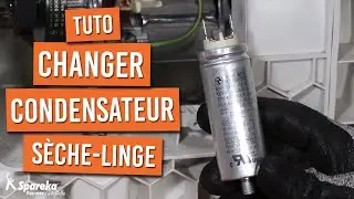 Comment changer le condensateur moteur d'un sèche linge