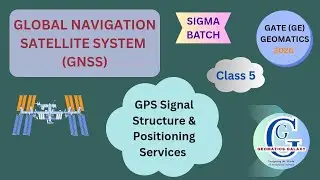 SIGMA Batch| Gate GE 2026| GNSS| GPS Signal Structure| C/A & P-code| Positioning Services| PPS & SPS