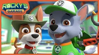 Tracker's Jeep AND MORE! - Rocky's Garage Compilation - PAW Patrol