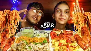 ASMR MALAI CHAAP+TANDOORI CHAAP+PANEER TIKKA+HAKKA NOODLES / TOTAL-ASMR