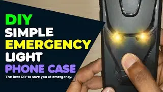 DIY | ironman back case light (New and Easy emergency light)