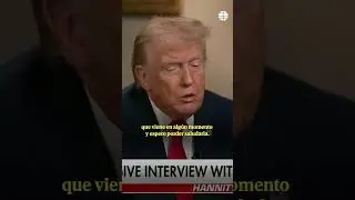 Trump dice que aceptar&iacute;a el Premio Nobel de la Paz que recibi&oacute; Mar&iacute;a Corina Machado