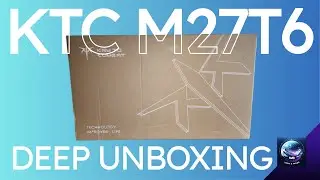 Монитор KTC M27T6 1440p VA 1152-зонный MiniLED | Подробная распаковка