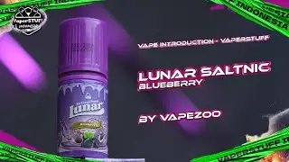 RASA SIMPLE DAN GA RIBET | LUNAR SALTNIC BLUEBERRY BY V4P3ZOO