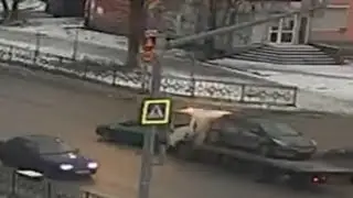 Pervouralsk action movie - kidnapping, chase, clash. Real Video