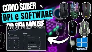 Como descobrir DPI e SOFTWARE do mouse | F&aacute;cil e simples 2025