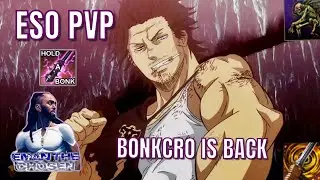 ESO PVP: BONKCRO IS BACK!!! STAM CRO PVP TESTING BUILDS
