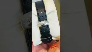 Balmain ladies chronograph quartz watch good condition strap aftermarket buckle original swiss made