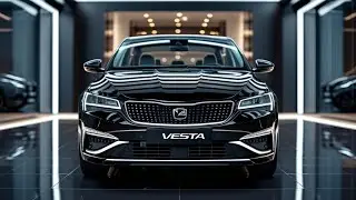 🚗Lada Vesta Sedan 2026 ⚫ Чёрный Цвет | Новый Стиль и Комфорт 🔥 Полный Обзор 🚀