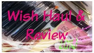Wish app Haul & Review 2016