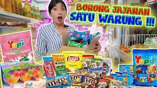 MAMI BORONG JAJANAN SATU WARUNG SAMPE BANYAK BANGET!! SEMUANYA LANGSUNG DIBELI #viralvideo