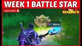 Fortnite Season 9 Week 1 Loading Screen Secret Battlestar/Banner Location GUIDE! - Fortnite Battle