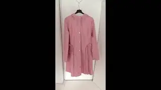 RAINS LIGHT PINK RAIN JACKET