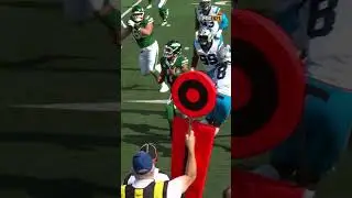 Justin Fields took a BIG hit on the slide 💥 #NFL #JustinFields