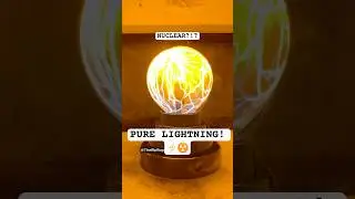 Microwaving a Plasma Ball ⚡ FOR SCIENCE!!