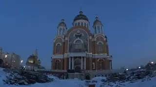 Cyclist's diary. Hidden beauty. Свято-Покровский собор в зимний вечер