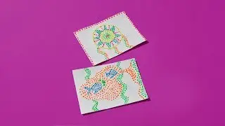 Create a dream dot painting
