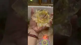 Handmade Resin Lotus Diya🪔 | Diya | Candle Holder