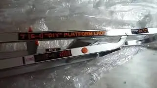 Unboxing Eurostar 107 6 Step + Platform Ladder (Silver)