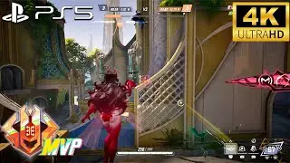 Marvel Rivals Scarlet Witch Competitive Gameplay- Convoy on Yggdrasill Path (PS5 4K)