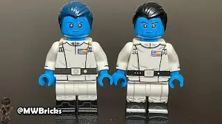 The Minifig Co. vs. Forest Moon Bricks Lego Star Wars Grand Admiral Thrawn