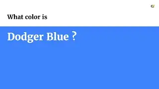 Dodger Blue color #3e82fc hex color - Blue color - Warm color 3e82fc