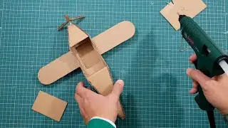DIY Airplane II How to make a cardboard Airplane that flies