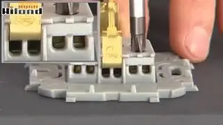 Legrand Quteo, французcкие розетки, установка розеточн блока