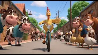 The Chicken Who Rode a Scooter | Best Nursery Rhymes and Kids Songs Collection