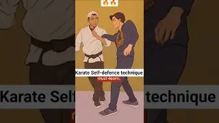 Karate Hand Grabs Self-defence #tutorial #selfdefense #martialarts #karate #safety #kickboxing