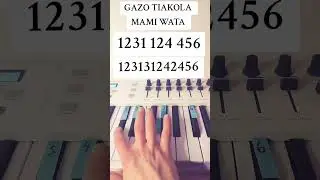 Gazo FT Tiakola - Mami Wata| PIANO