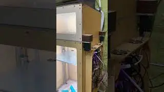 Railcore II 3D printer&rsquo;s filament path and other details.