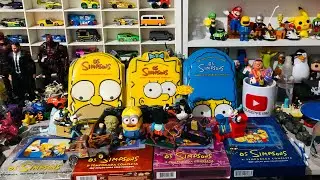 Music box Nintendo game boy collor,v&aacute;rios brinquedos da gulliver,edi&ccedil;&atilde;o de colecionador os Simpsons