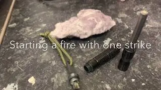 (Wish) Waterproof magnesium fire starter