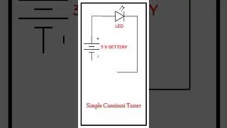 Simple Continuity Tester  || How To Make Continuity Tester #continuitytester