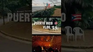 Puerto Rico Vlog #travelvlog #puertorico #badbunny #travel #shorts #puertoricovlog #travelgram