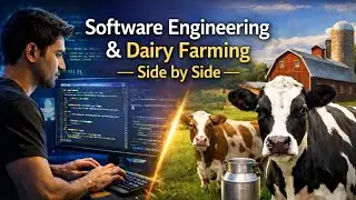 Software engineer and dairy farming parallel | Farm visit and advice for new farmers 