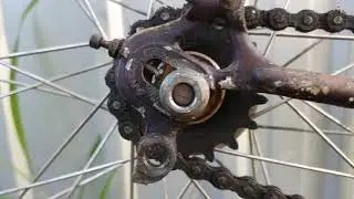 VINTAGE BIKE RESTORATION Hoffy racer as found