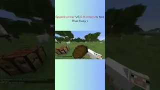 Minecraft Speedrunner VS 5 Hunters REMATCH