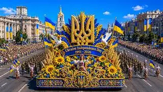 Ukraine Independence Day 2026 | Grand 35th Anniversary Parade 1991–2026