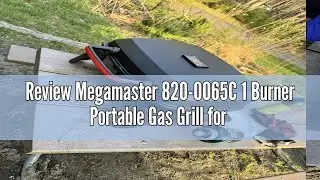 Review Megamaster 820-0065C 1 Burner Portable Gas Grill for Camping, Outdoor Cooking , Outdoor Kitch