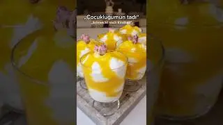Vanilya Kremalı Maracuja Tatlısı / Maracuja-Traum im Glas #foodie #easyrecipe #tarif #viral #fyp