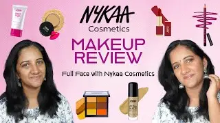 Макияж всего лица с косметикой Nykaa | Уроки гламура
