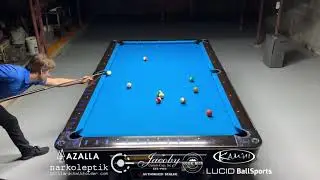 TheBilliardists | Michael Yednak | Episode 5 | 14.1 Straight Pool - Break Shot Analysis/Commentary