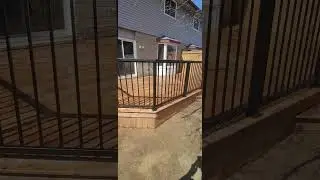 Ground Level Walkout Deck