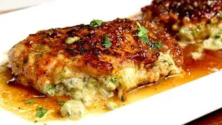 How To Make Juicy Honey Garlic Stuffed Pork Chops |  Stuffed Pork Chop Recipe #porkchops